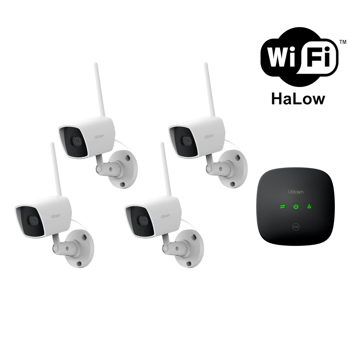 Long-Range Wireless AI Security Kit