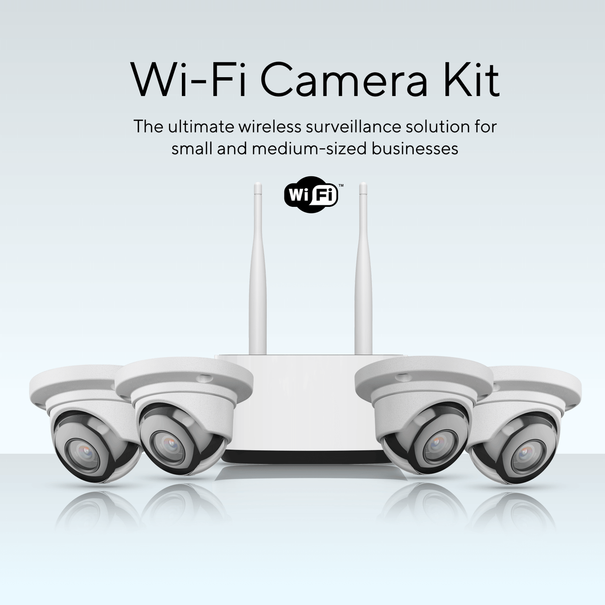 Wireless 4*A1 Dome Camera Kit