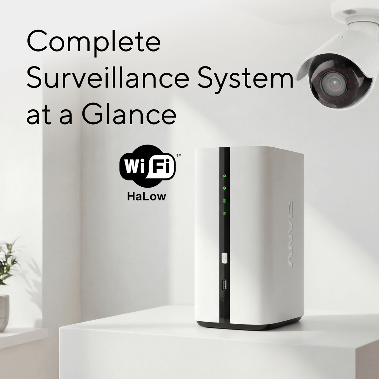 Wireless Long Range 8*B2 Bullet Camera Kit