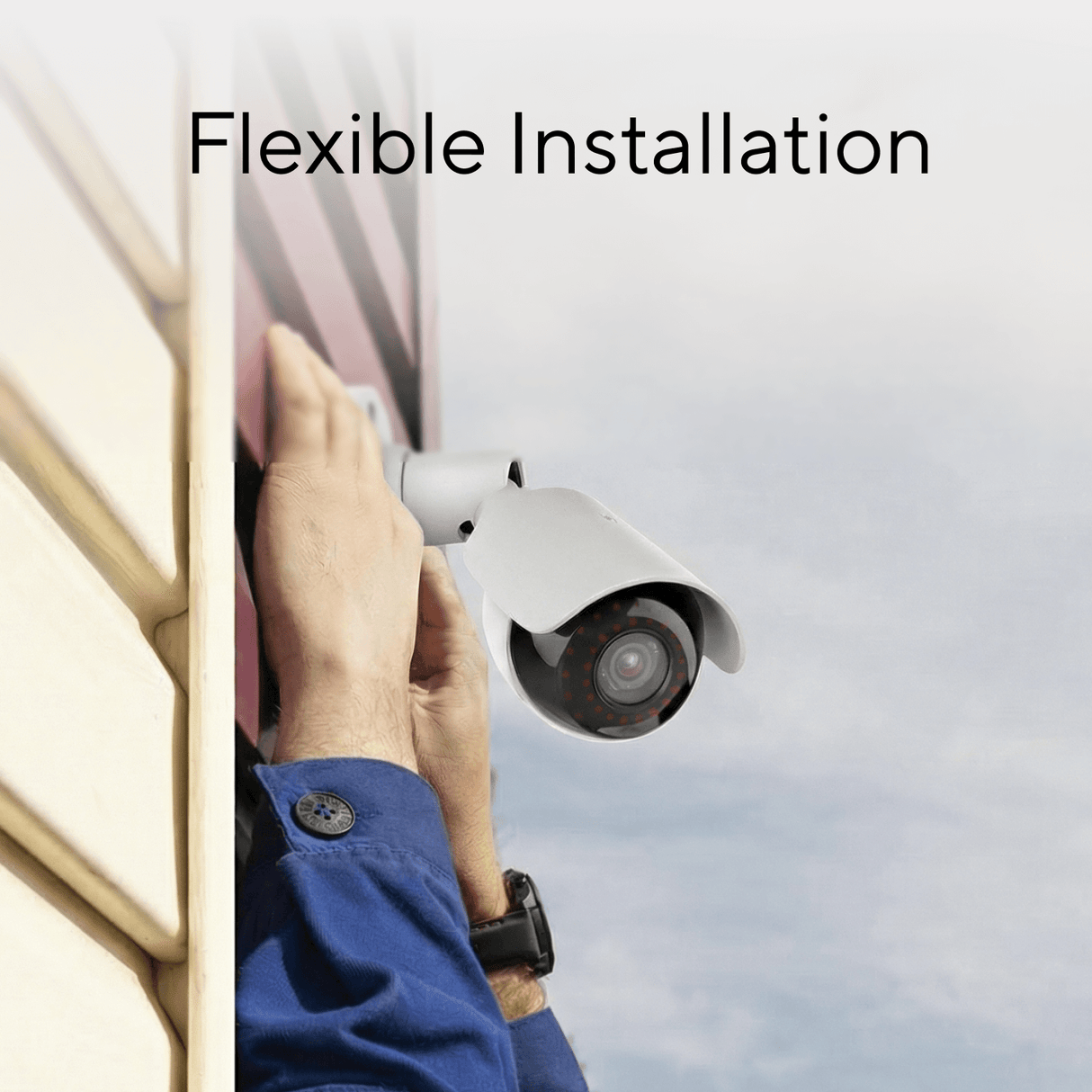 Wireless Long Range 8*B2 Bullet Camera Kit